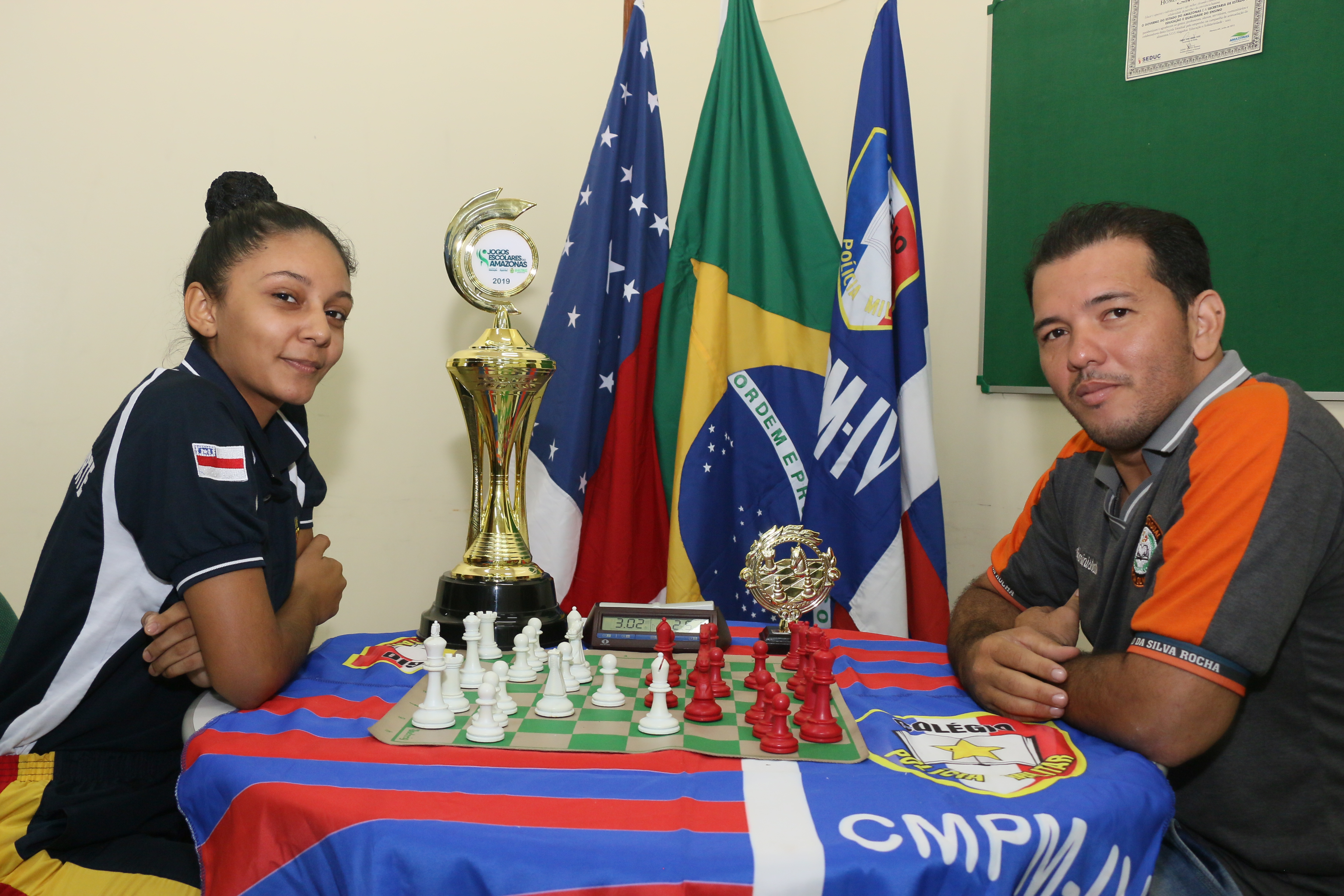 Professor e estudantes do AM são destaques em Campeonato de Xadrez - Portal  Em Tempo