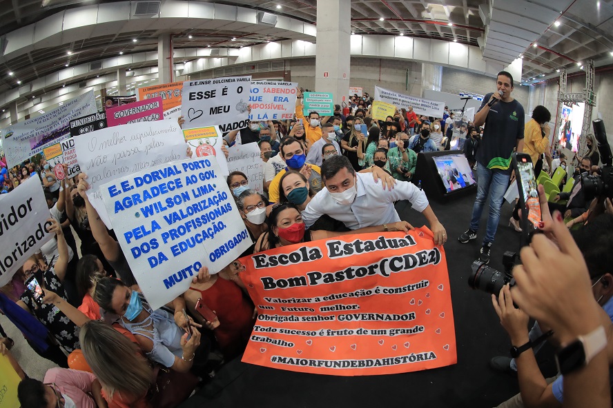 Governador Wilson Lima anuncia maior Fundeb da história para profissionais de educação 1 - Foto_Diego Peres_Secom