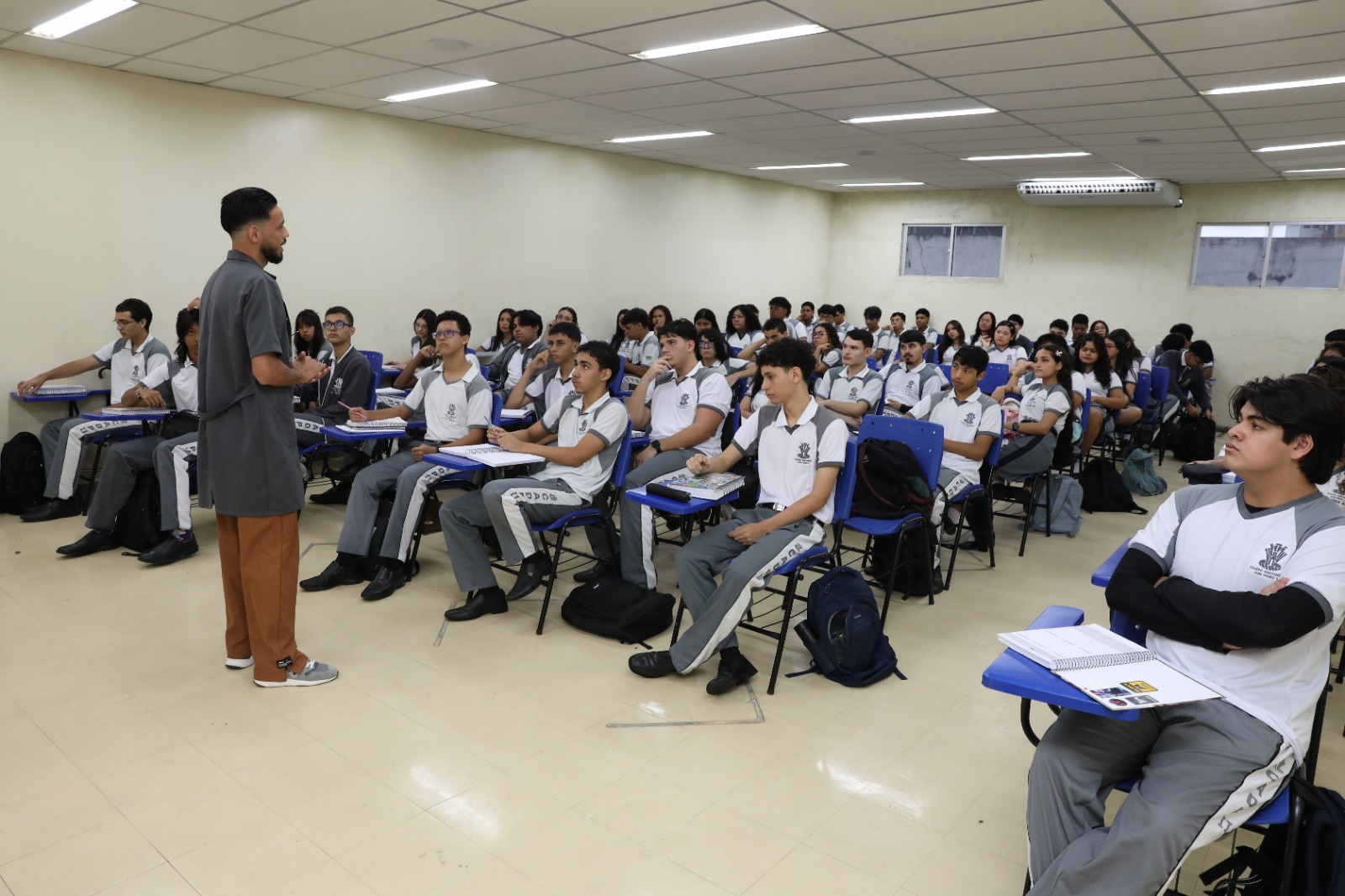 Educacao Inicio das aulas no novo predio do Colegio Amazonense Dom Pedro II Foto Euzivaldo Queiroz 2 1