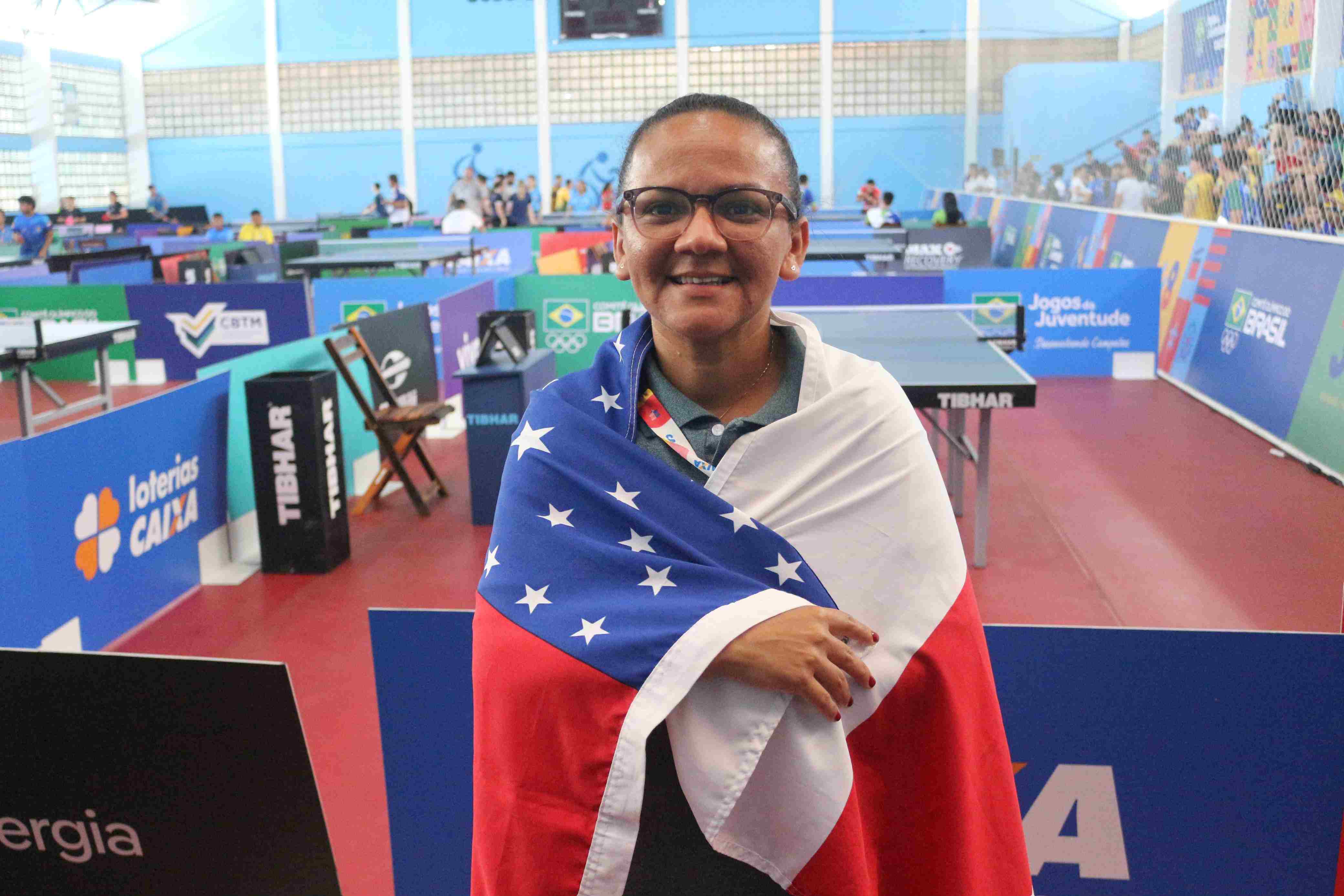 Desporto Escolar Atleta olímpica Lígia Silva Foto Luiggi Bacelar Seduc