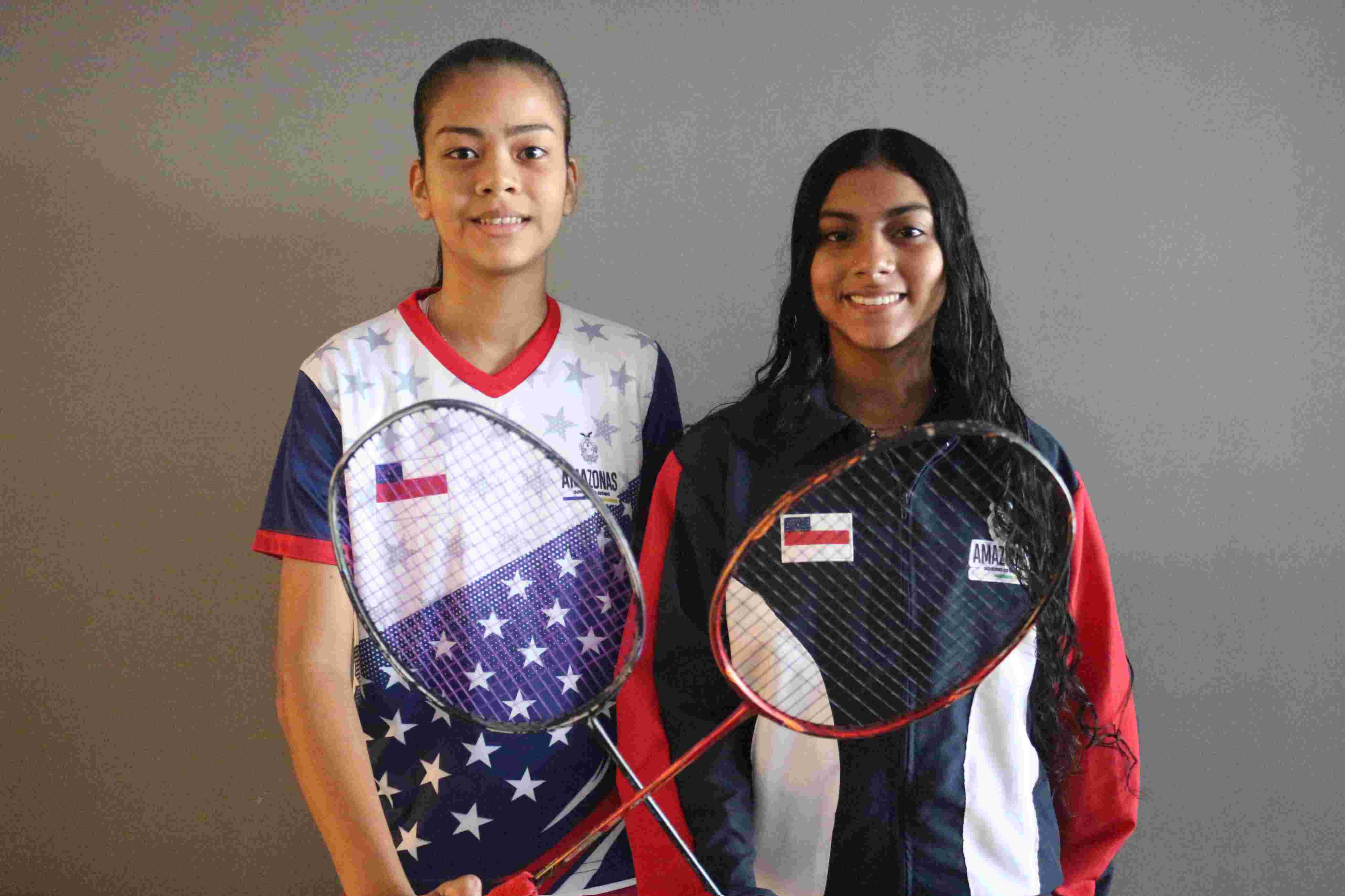 Desporto Escolar Dupla de Badminton Foto Luiggi Bacelar 2