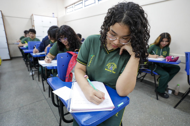 Governo do Amazonas entrega Escola Estadual Marcantonio Vilaça revitalizada na zona norte 3 FOTO Arthur Castro Secom