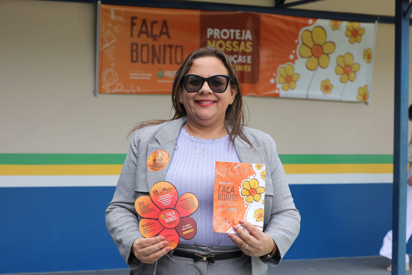 Educaca Campanha Maio Laranja Arlete Mendonca Foto Euzivaldo Queiroz 1