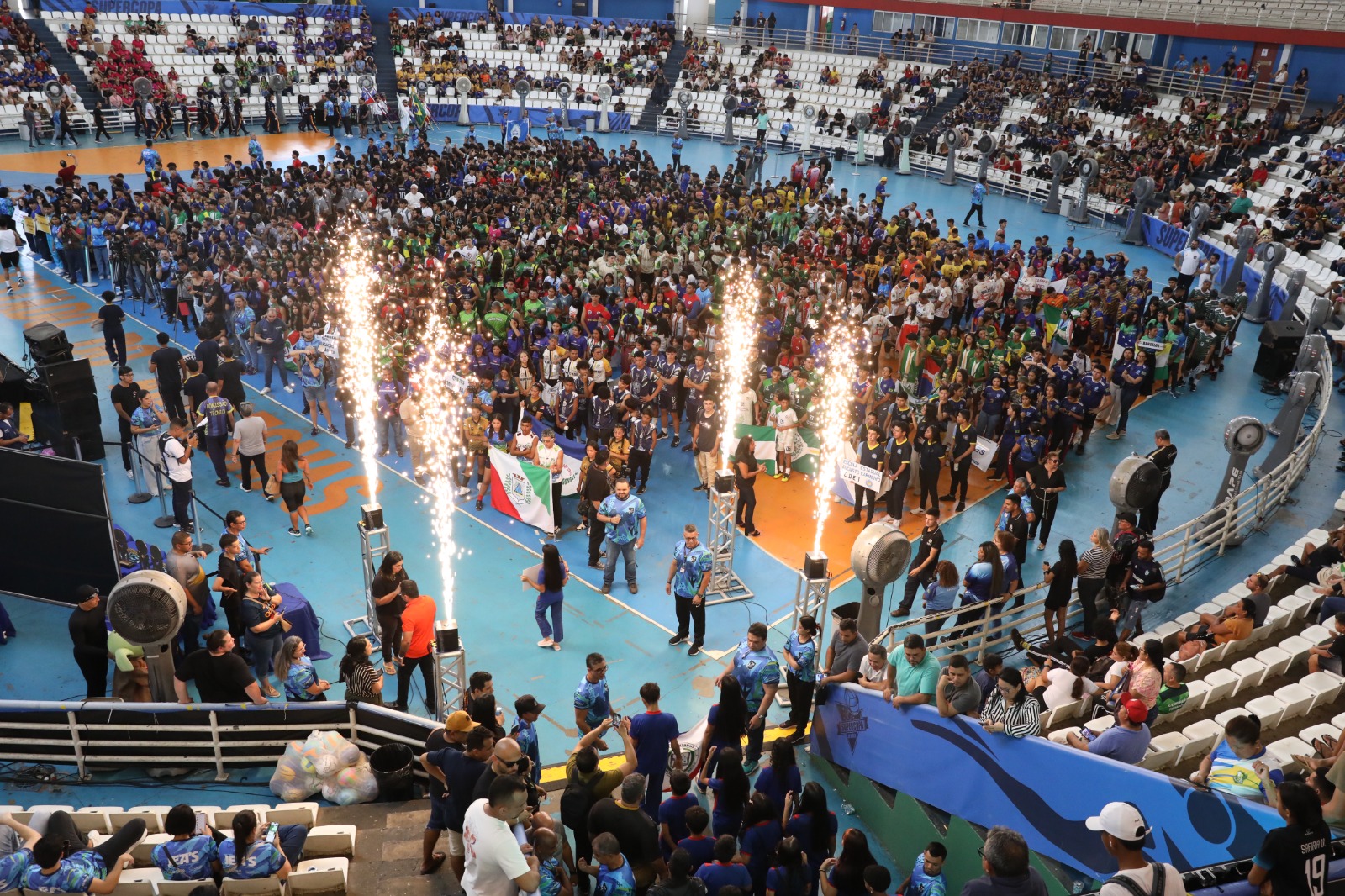 Desporto Escolar Abertura do JEAs 2025 fotos Euzivaldo Queiroz 3