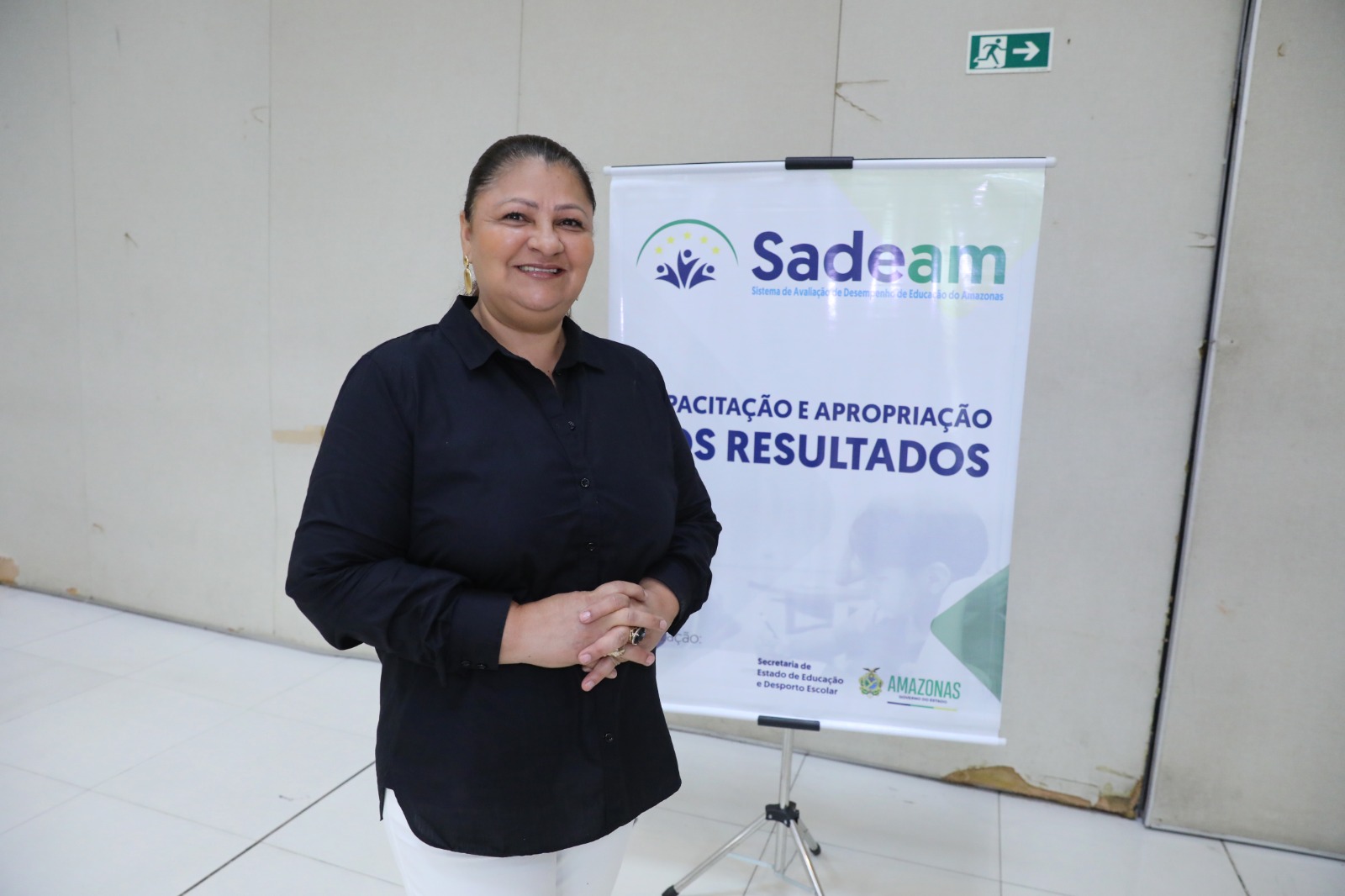 Educacao Capacitacao e apropriacao Sadeam Georgete Borges Foto Euzivaldo Queiroz