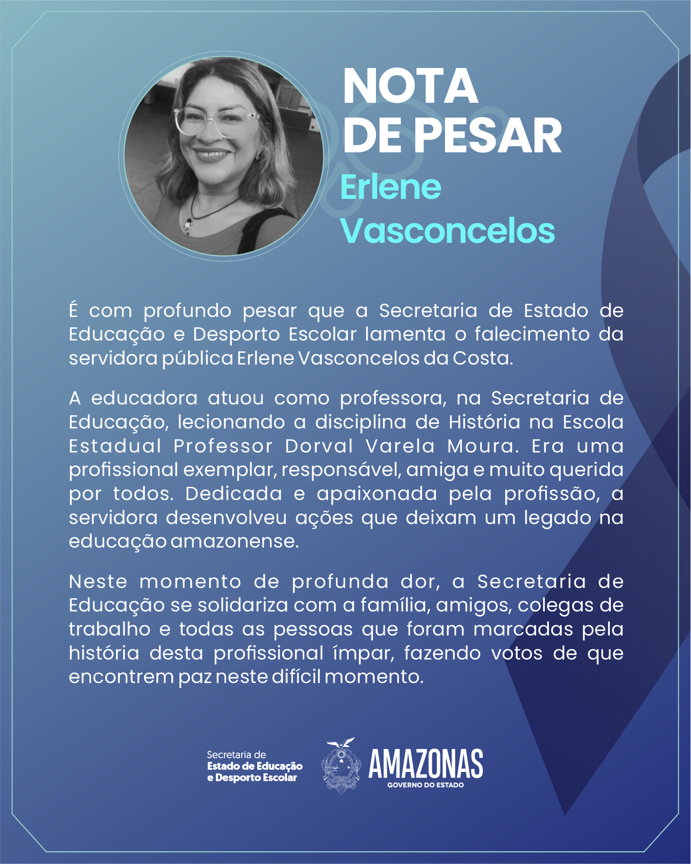 NOTA DE PESAR ERLENE