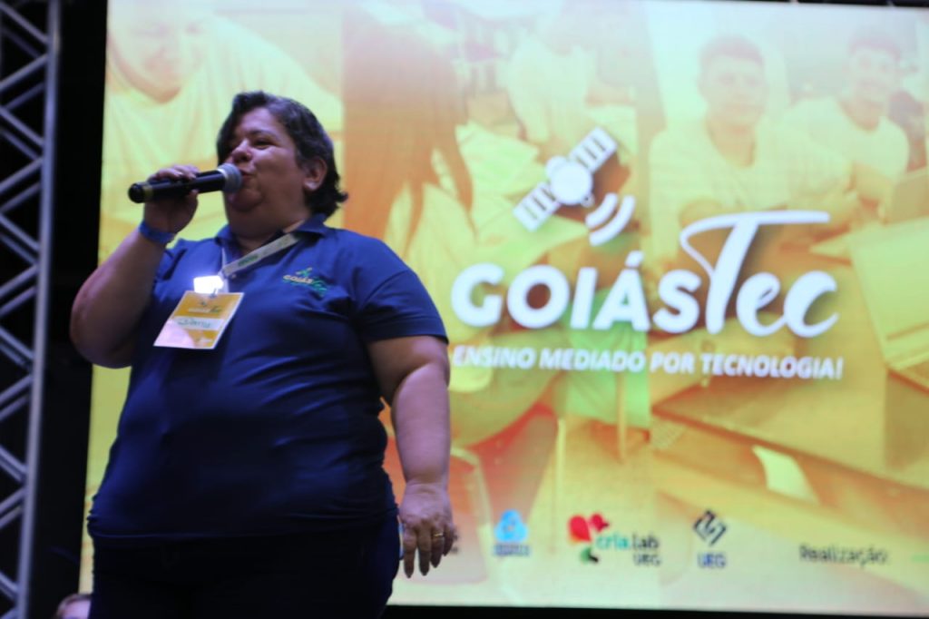 Daniela Mesquita – coordenadora pedagógica do GoiásTec – Foto Divulgação/ Secretaria de Estado da Educação de Goiás