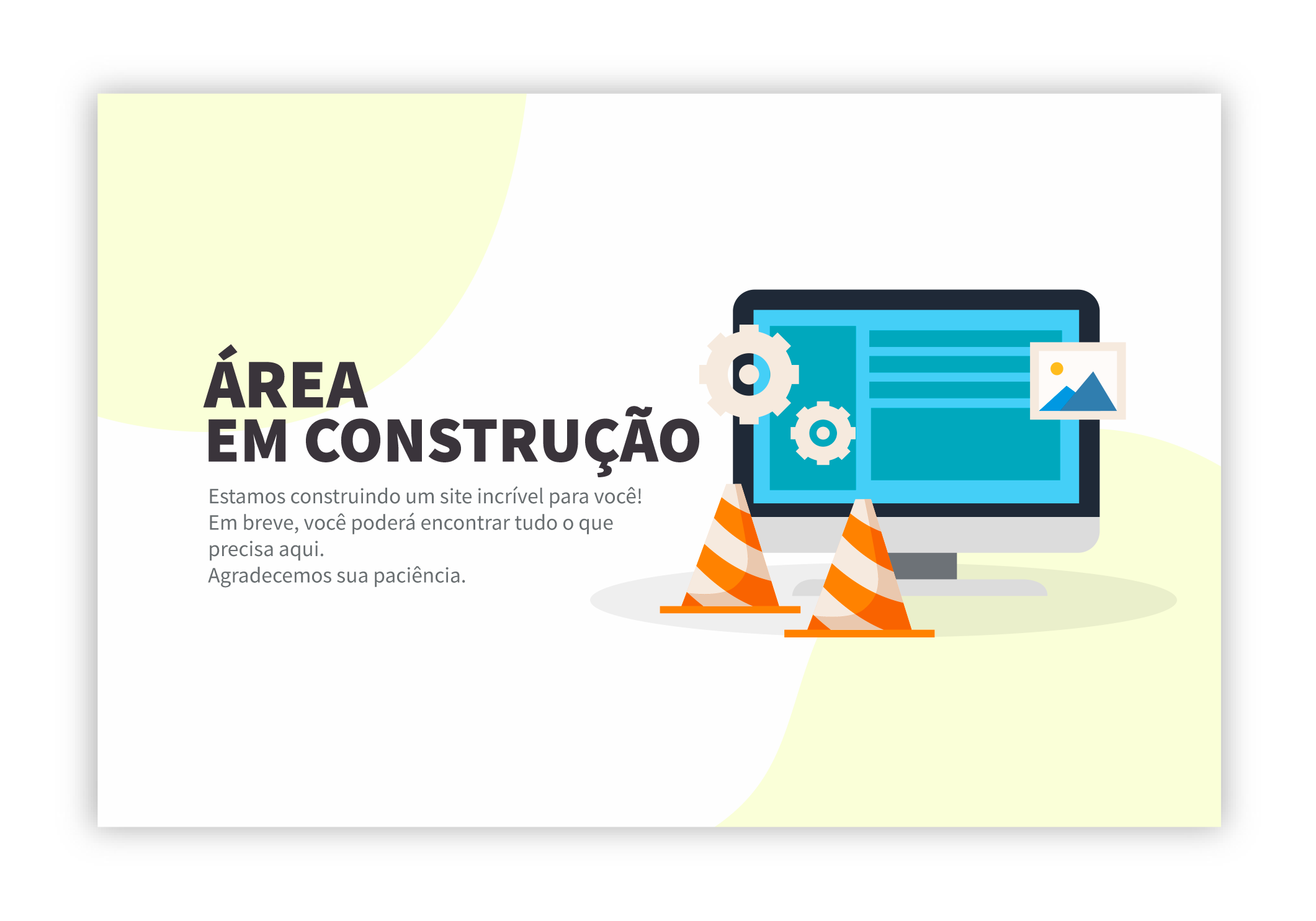 em construção